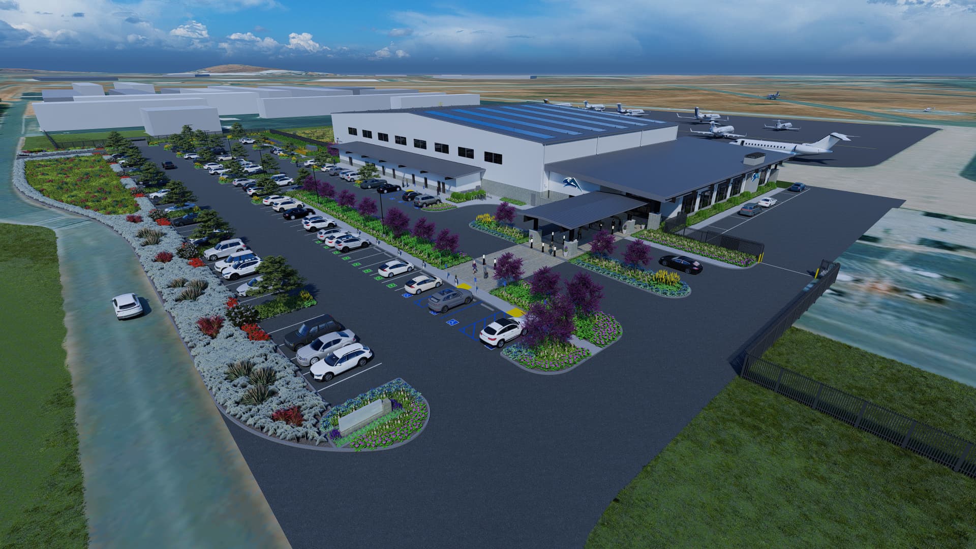 Atlantic Aviation — Fixed Base Operator Campus